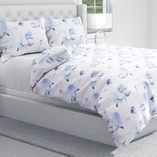 Bavlnené posteľné obliečky Sandra SA-289 Viva Italia modrá - detail 1 - Biante.sk Bavlnené posteľné obliečky Sandra SA-289 Viva Italia modrá - detail 1 - Biante.sk