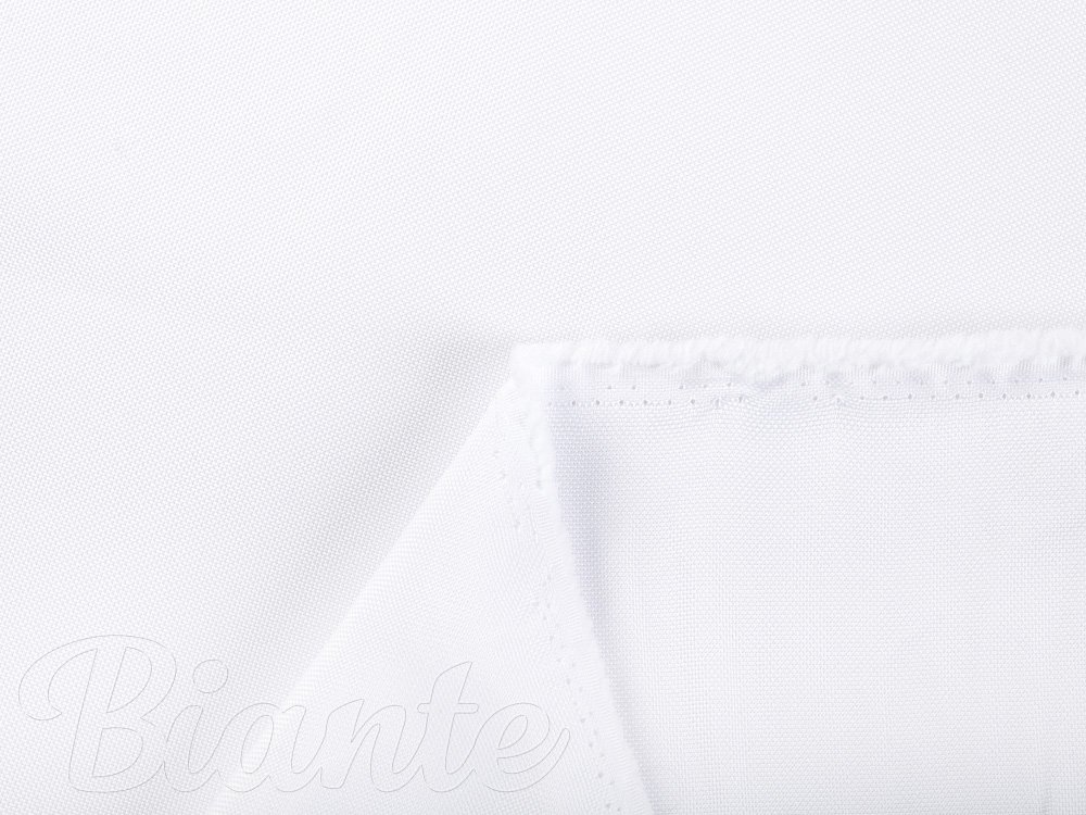Teflonová látka na ubrusy TF-068 Bílá bez vzoru - šířka 150 cm a 160 cm - detail 5 - Biante.cz