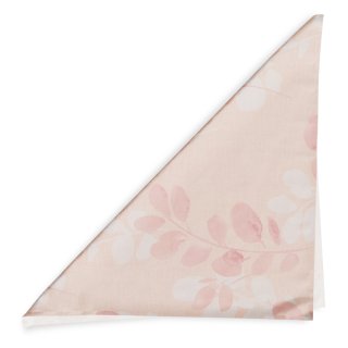 Bavlnená šatka Sandra SA-682 Eukalyptové listy na pastelovo ružovom - detail 1 - Biante.sk Bavlnená šatka Sandra SA-682 Eukalyptové listy na pastelovo ružovom - detail 1 - Biante.sk