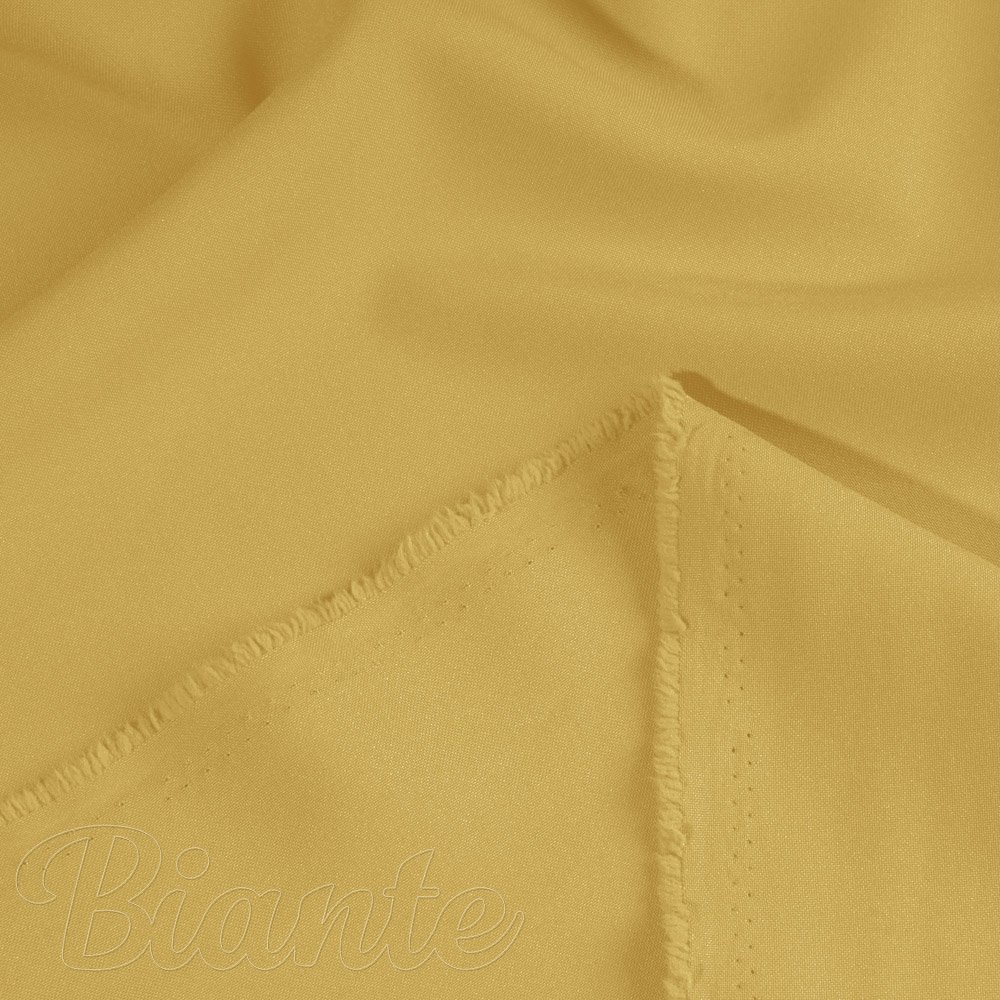 Dekorační jednobarevná látka Rongo RG-098 Hořčicová - šířka 150 cm - detail 2 - Biante.cz