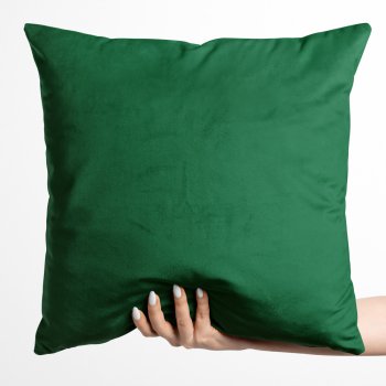Zamatová obliečka na vankúš Velvet Prémium SVP-032 Zelená - Biante.sk Zamatová obliečka na vankúš Velvet Prémium SVP-032 Zelená - Biante.sk