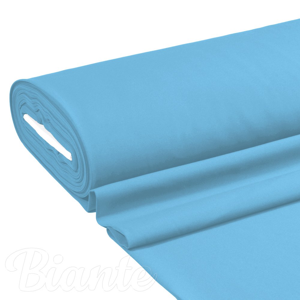 Dekorační jednobarevná látka Rongo RG-065 Světle modrá - šířka 150 cm - detail 1 - Biante.cz
