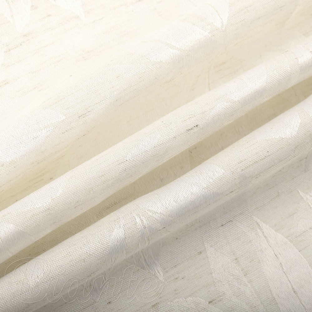 Teflonová látka na ubrusy TF-065 Listy na režném - šířka 160 cm - detail 3 - Biante.cz