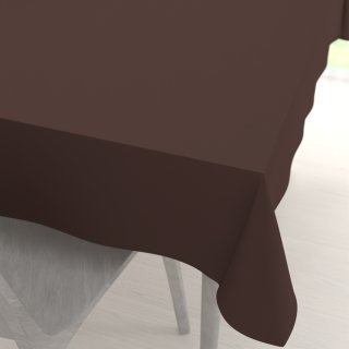 Dekorační obdélníkový ubrus Rongo RG-015 Tmavě hnědý - Biante.cz