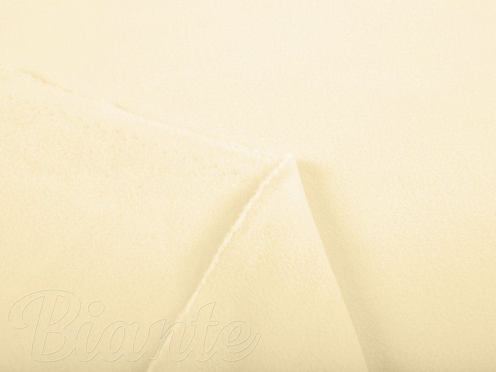 Polar fleece antipilling PF-007 Vanilkový – metráž š. 150 cm - detail 1 - Biante.cz