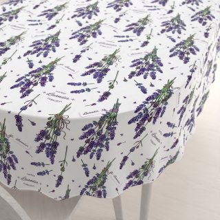 Dekorační oválný ubrus PML-084 Lavender - Biante.cz Dekorační oválný ubrus PML-084 Lavender - Biante.cz