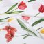 Bavlněná látka/plátno Sandra SA-506 Tulipány na bílém - šířka 220 cm - detail 3 - Biante.cz