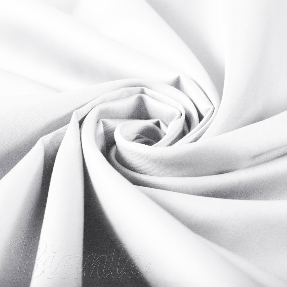 Látka bavlněný satén ST-020 Bílá - šířka 150 cm - detail 3 - Biante.cz