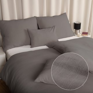 Ľanové posteľné obliečky LEN-014 Kamenná sivá 140x200 cm - Biante.sk Ľanové posteľné obliečky LEN-014 Kamenná sivá 140x200 cm - Biante.sk