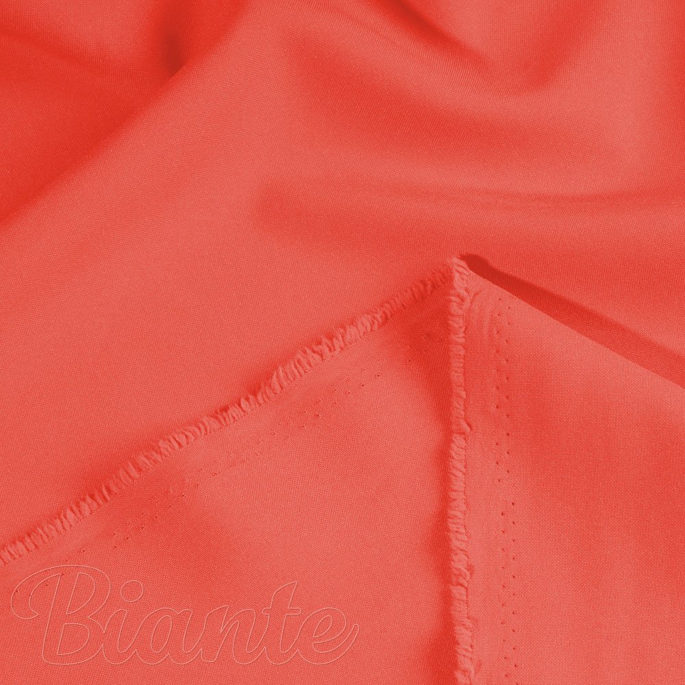 Dekoračná jednofarebná látka Rongo RG-037 Koralová - šírka 150 cm - detail 2 - Biante.sk