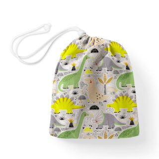Bavlněný pytlík/sáček na přezůvky Sandra SA-564 Dinosauři a brontosauři na šedém - Biante.cz Bavlněný pytlík/sáček na přezůvky Sandra SA-564 Dinosauři a brontosauři na šedém - Biante.cz