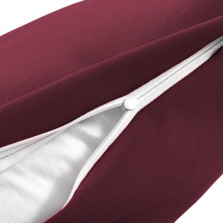 Dekorační povlak na polštář Rongo RG-044 Tmavě bordó - detail 1 - Biante.cz