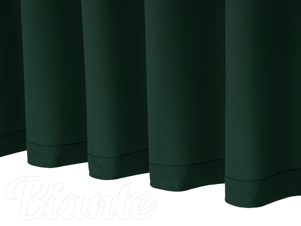 Dekorační závěs na míru Rongo RG-086 Lahvově zelený - detail 1 - Biante.cz