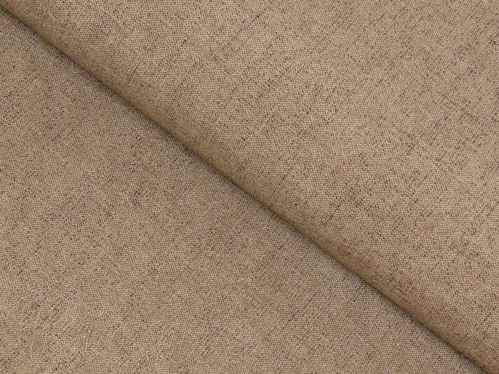 Dekorační látka Porto PRT-020 Kávově hnědá režná - šířka 140 cm - Biante.cz