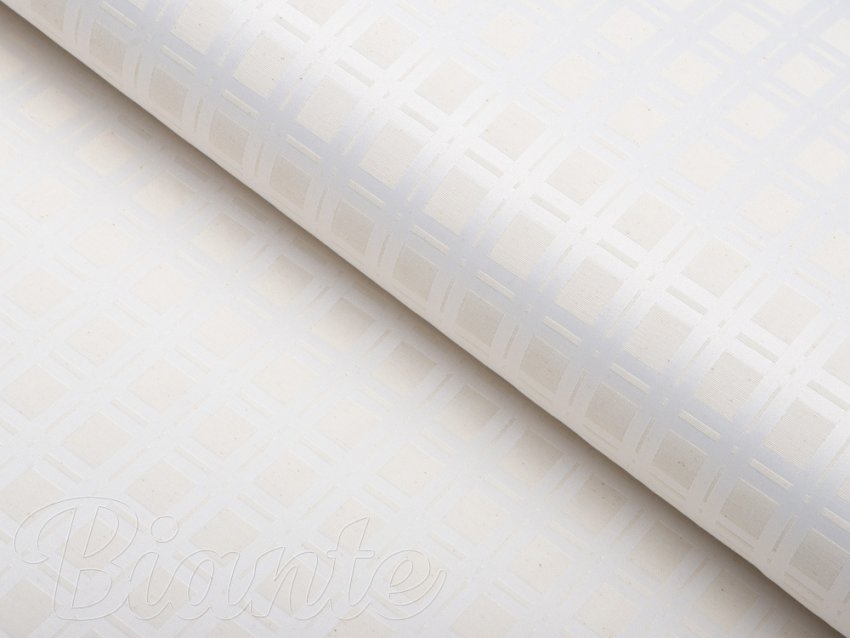 Dekoračná látka BM-002 Káro na režnom - šírka 140 cm - Biante.sk