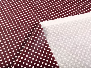 Bavlněná látka/plátno Sandra SA-339 Bílé puntíky na tmavě červeném - šířka 140 cm - detail 4 - Biante.cz Bavlněná látka/plátno Sandra SA-339 Bílé puntíky na tmavě červeném - šířka 140 cm - detail 4 - Biante.cz