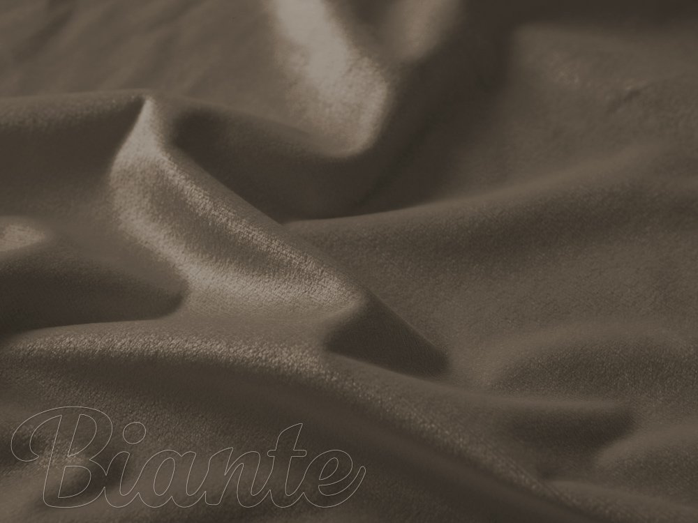 Dekorační látka Samet Velvet SV-031 Hnědá khaki - šířka 150 cm - detail 3 - Biante.cz Dekorační látka Samet Velvet SV-031 Hnědá khaki - šířka 150 cm - detail 3 - Biante.cz