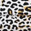 Bavlněná látka/plátno Sandra SA-409 Leopardí vzor na bílém - šířka 160 cm - detail 2 - Biante.cz