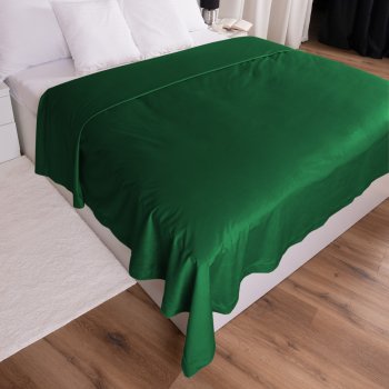 Sametový přehoz na postel Velvet Premium SVP-032 Zelený - detail 1 - Biante.cz Sametový přehoz na postel Velvet Premium SVP-032 Zelený - detail 1 - Biante.cz