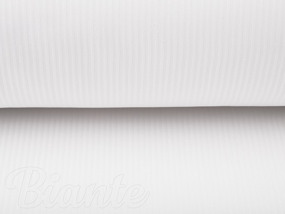 Damašek Atlas Gradl bílý - tenké proužky 2 mm DM-012 - metráž šířka 285 cm - detail 2 - Biante.cz Damašek Atlas Gradl bílý - tenké proužky 2 mm DM-012 - metráž šířka 285 cm - detail 2 - Biante.cz