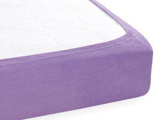 Froté napínacie prestieradlo na extra vysoký matrac FR-012 Levanduľové - detail 1 - Biante.sk Froté napínacie prestieradlo na extra vysoký matrac FR-012 Levanduľové - detail 1 - Biante.sk