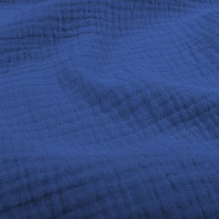 Mušelín dvojitá gázovina MSN-051 Modrá - metráž šířka 140 cm - detail 1 - Biante.cz