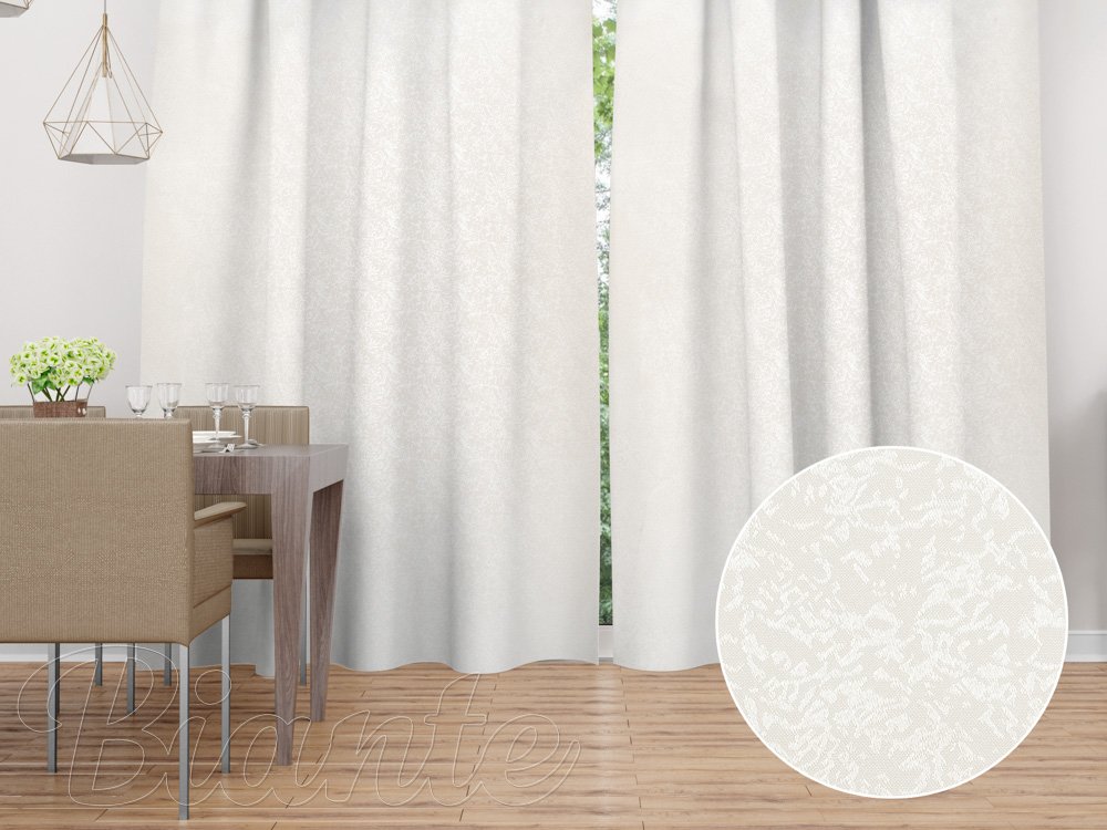 Dekorační závěs TF-033 Venezia smetanový - š. 150 cm - Biante.cz Dekorační závěs TF-033 Venezia smetanový - š. 150 cm - Biante.cz