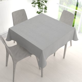 Štvorcový obrus/imitácia brúsenej kože Alcantara ALC-020 Svetlý béžovosivý - detail 1 - Biante.sk