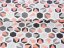 Dekorační látka Leona LN-031 Lososovo-šedé hexagony - šířka 140 cm - detail 4 - Biante.cz