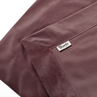Sametový přehoz/běhoun na postel Velvet Premium SVP-019 Hnědofialový - detail 1 - Biante.cz