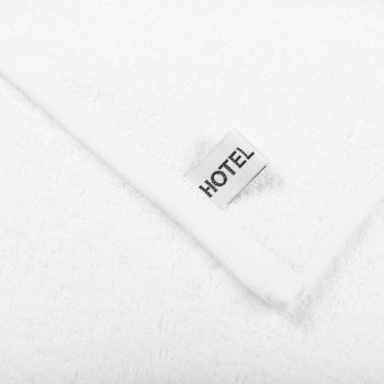 Hotelový froté uterák/osuška - biely - detail 1 - Biante.sk