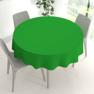 Dekoračný okrúhly obrus Rongo RG-043 Sýto zelený - detail 1 - Biante.sk