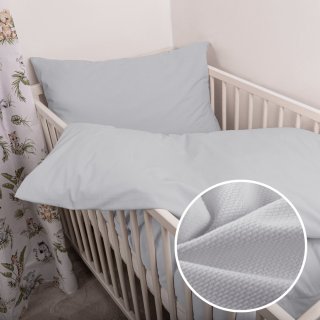 Dětské hřejivé povlečení Velvet Brick SVB-206 Světle šedé - Biante.cz Dětské hřejivé povlečení Velvet Brick SVB-206 Světle šedé - Biante.cz