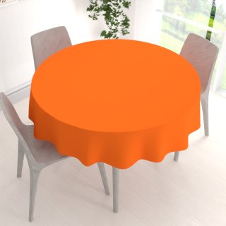 Dekorační kulatý ubrus Rongo RG-035 Oranžový - detail 1 - Biante.cz Dekorační kulatý ubrus Rongo RG-035 Oranžový - detail 1 - Biante.cz