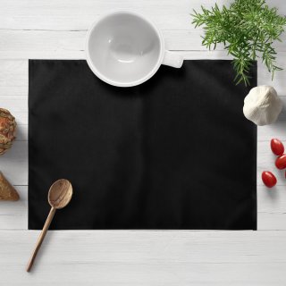 Sametové prostírání na stůl SV-013 Černé - 30x40 cm - SKLADEM - Biante.cz Sametové prostírání na stůl SV-013 Černé - 30x40 cm - SKLADEM - Biante.cz