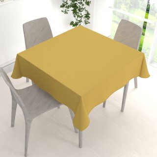 Dekorační čtvercový ubrus Rongo RG-098 Hořčicový - detail 1 - Biante.cz