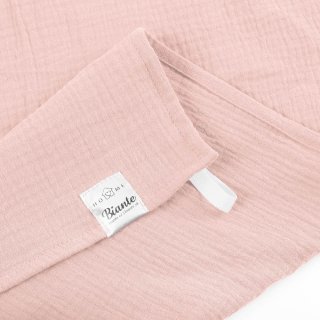 Mušelínová utěrka Nature MSN-077 Bledě růžová - sada 3 ks - detail 1 - Biante.cz