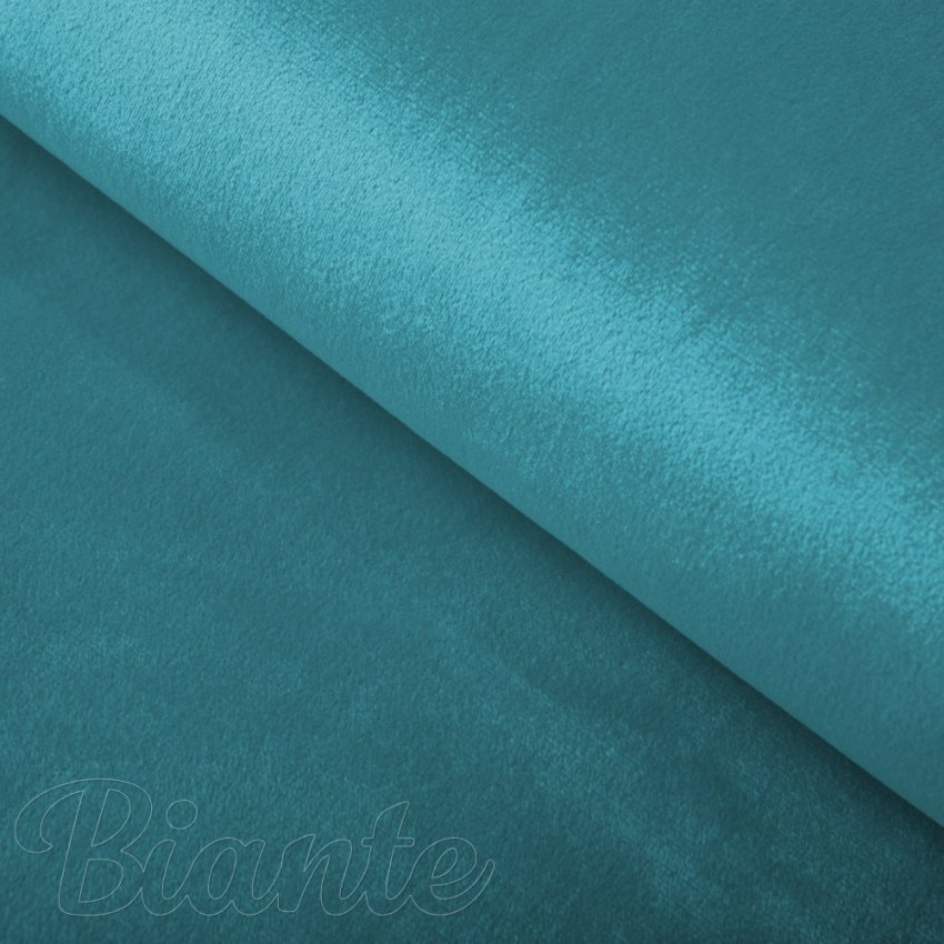 Sametová látka Velvet Premium SVP-035 Tyrkysově modrá - šířka 280 cm - Biante.cz
