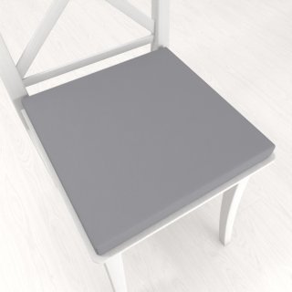 Štvorcový podsedák Rongo RG-068 Sivý - 38x38x3 cm - Biante.sk