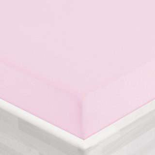 Jersey napínací prostěradlo JR-032 Pudrově růžová - Biante.cz