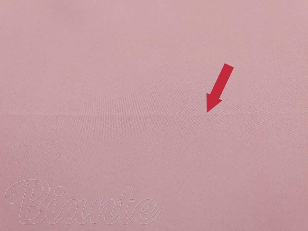 Zatemňovací látka Blackout BKS-413 Pudrově růžová - šířka 280 cm - 2.JAKOST - detail kazu na látce - Biante.cz