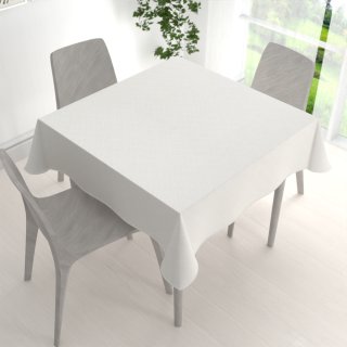 Teflonový čtvercový ubrus Milano TF-049 - smetanový - detail 1 - Biante.cz