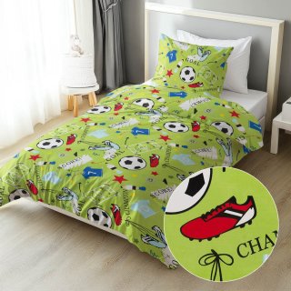 Dětské bavlněné ložní povlečení Sandra SA-645 Fotbal to je hra - na zeleném - Biante.cz Dětské bavlněné ložní povlečení Sandra SA-645 Fotbal to je hra - na zeleném - Biante.cz