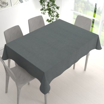 Obdélníkový ubrus/imitace broušené kůže Alcantara ALC-019 Antracitově šedý - detail 1 - Biante.cz Obdélníkový ubrus/imitace broušené kůže Alcantara ALC-019 Antracitově šedý - detail 1 - Biante.cz