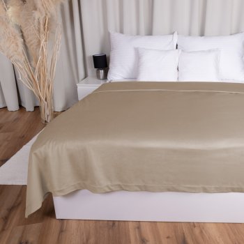 Zamatový prehoz na posteľ Velvet Prémium SVP-042 Béžovohnedý - Biante.sk Zamatový prehoz na posteľ Velvet Prémium SVP-042 Béžovohnedý - Biante.sk