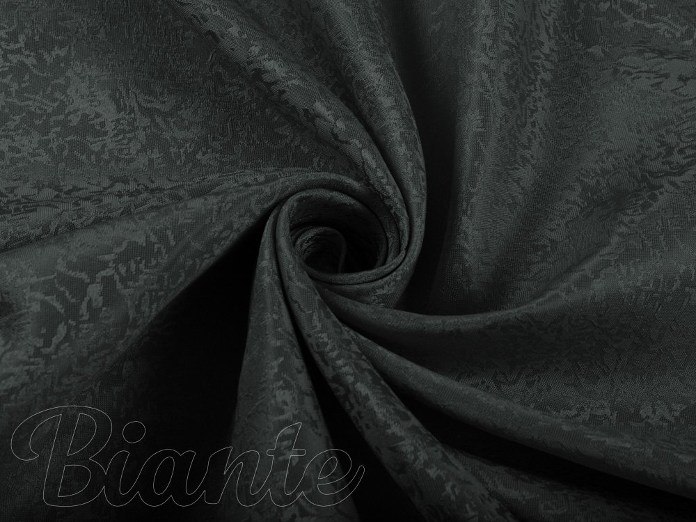 Teflonová látka na ubrusy TF-046 Venezia černá - šířka 320 cm - detail 3 - Biante.cz Teflonová látka na ubrusy TF-046 Venezia černá - šířka 320 cm - detail 3 - Biante.cz
