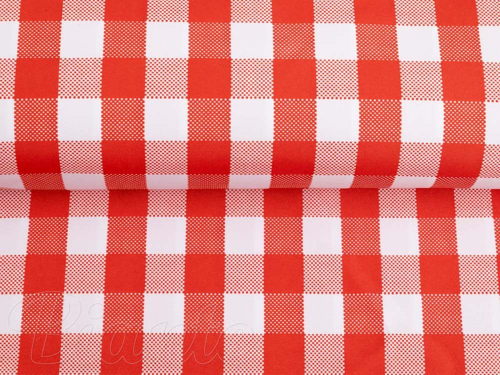 Teflonová látka na ubrusy TF-071 Červeno-bílá kostka - šířka 155 cm - detail 4 - Biante.cz Teflonová látka na ubrusy TF-071 Červeno-bílá kostka - šířka 155 cm - detail 4 - Biante.cz