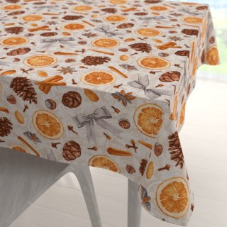 Dekorační čtvercový ubrus Leona LN-171 Vůně podzimu - Biante.cz