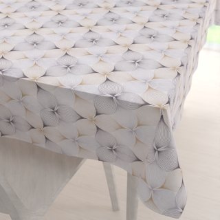 Dekorační obdélníkový ubrus PML-031 Designové geometrické obrazce na bílém - Biante.cz Dekorační obdélníkový ubrus PML-031 Designové geometrické obrazce na bílém - Biante.cz