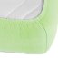 Dětské jersey napínací prostěradlo do postýlky JR-018 Pastelově zelené - detail 2 - Biante.cz